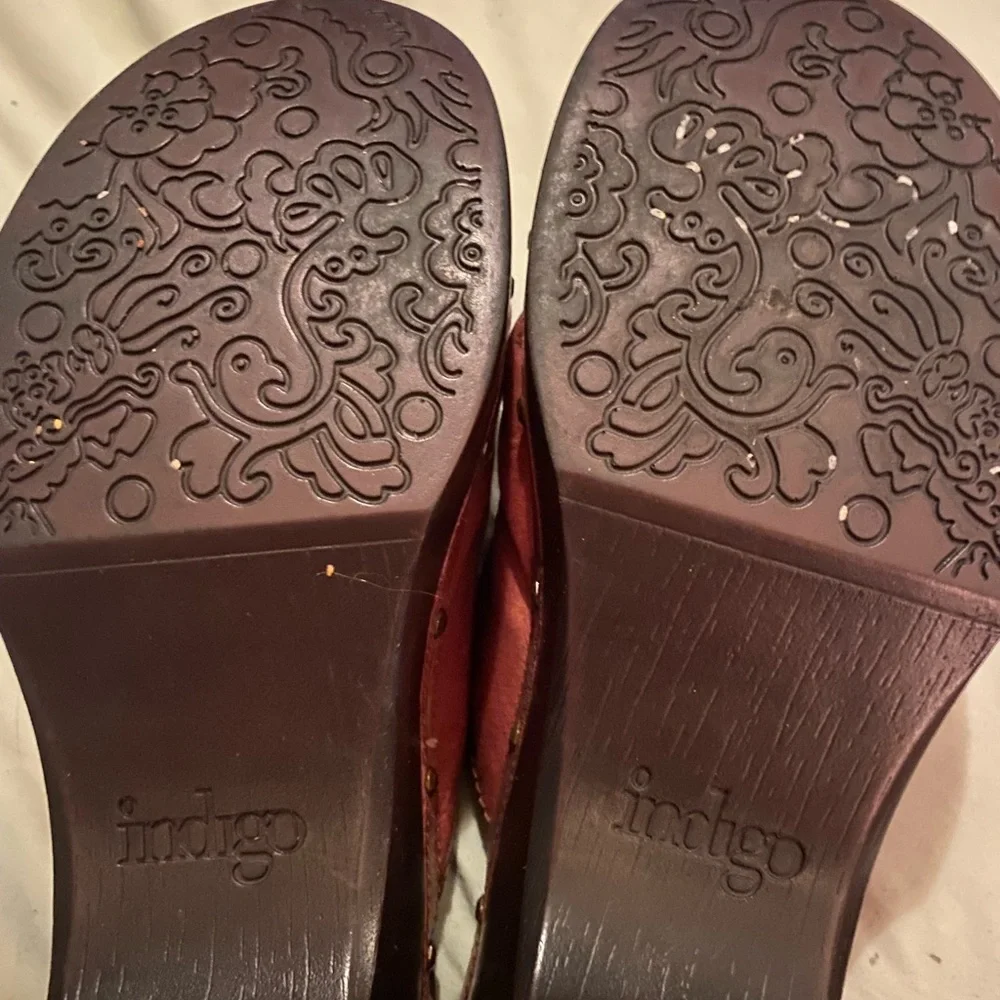 Indigo clogs - Picture 3 of 3